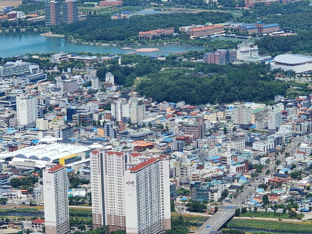 경산의 중심지 중방동
