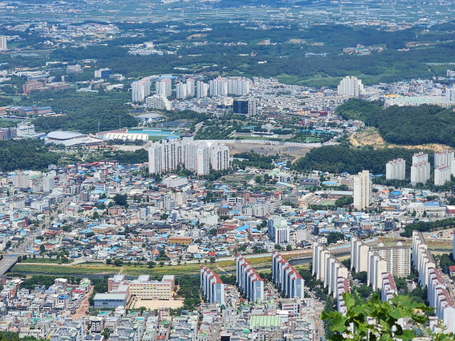 경산의 옛 중심지 서상동 삼북동 삼남동 신교동