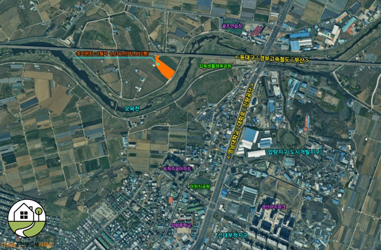 신대부적·압량지구 주거밀집지역 인근 경산 압량읍 금구리 토지 매매 신대부적·압량지구 주거밀집지역 인근 경산 압량읍 금구리 토지 매매