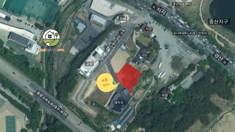 경산 옥산동 식당·카페용 토지(땅) 임대