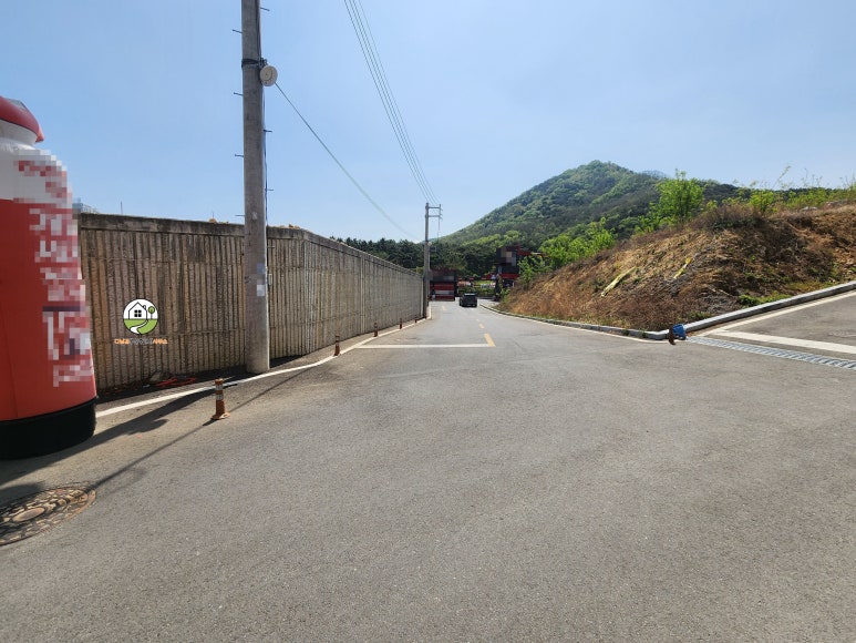 중산지구 맞은편 성암산 아래 약 1,826평 토지·땅 매매 식당, 카페, 요양병원 등 다양한 용도 추천