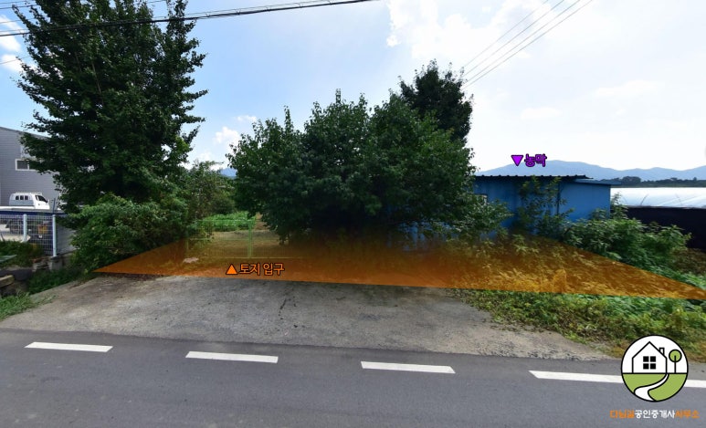 경산 남산면 인근 주말농장 매매 농막·전기·에어컨·지하수·농기구 등 구비