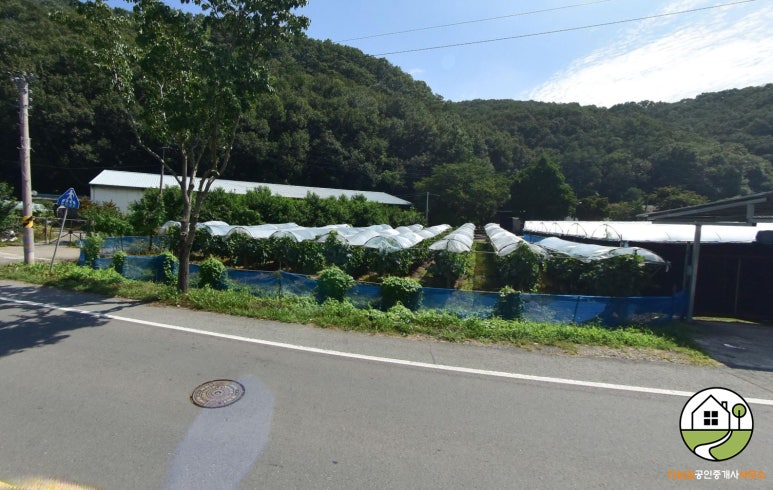 경산 남천면 왕복2차선 도로 접한 약 643평 토지·땅 매매